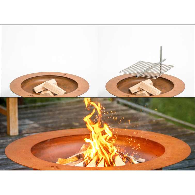 Dakota Fields Moon Fire Pit Wayfair.co.uk